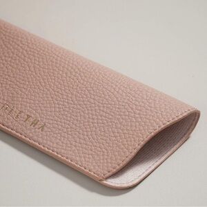 OLETHA Soft Glasses Case Set of 2 - Aesthetic Slim Travel Pouch